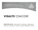 Instructions for Use Visalys CemCore Instructions for Use Visalys CemCore