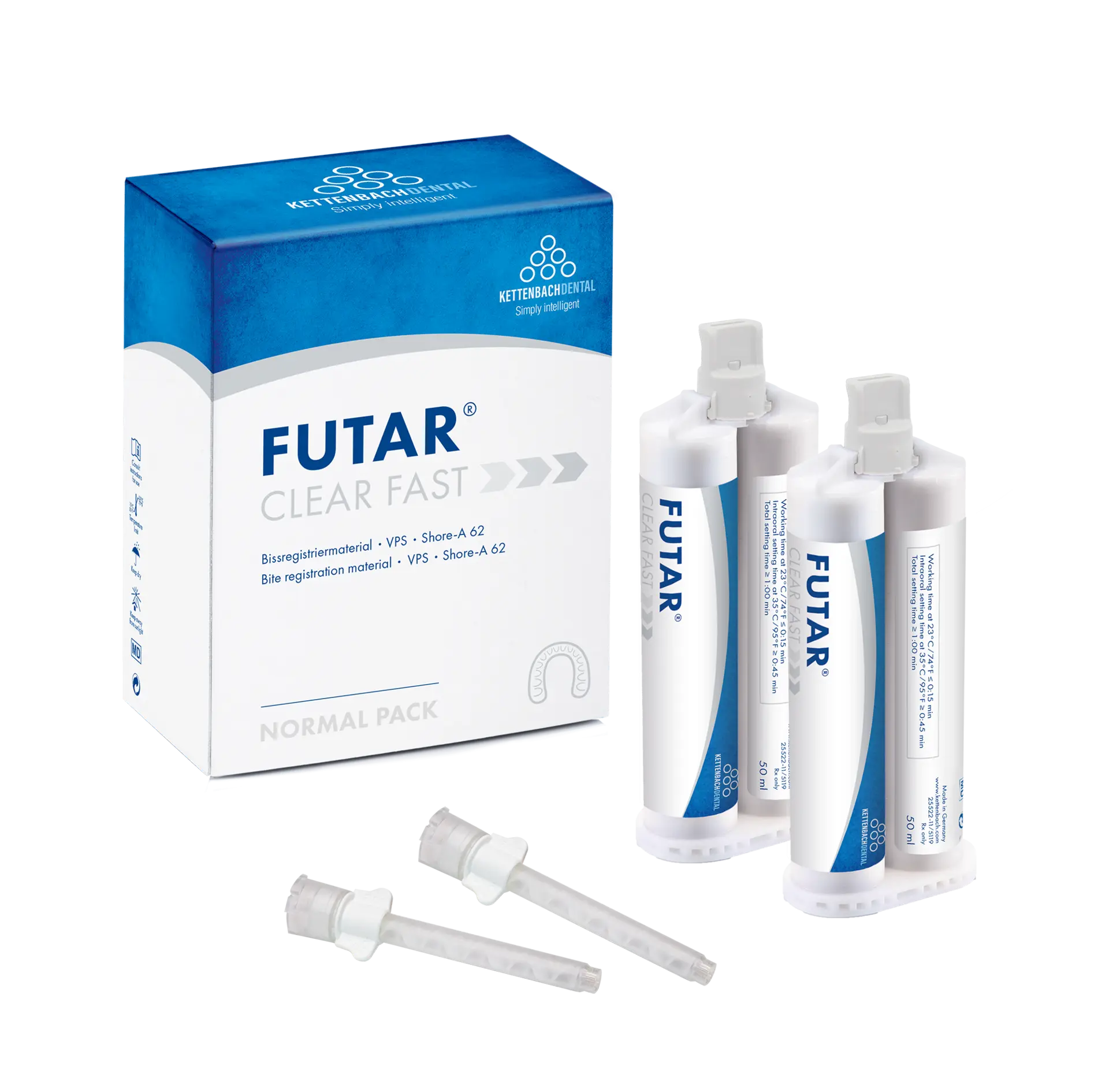 Futar Clear Fast normal Pack from Kettenbach