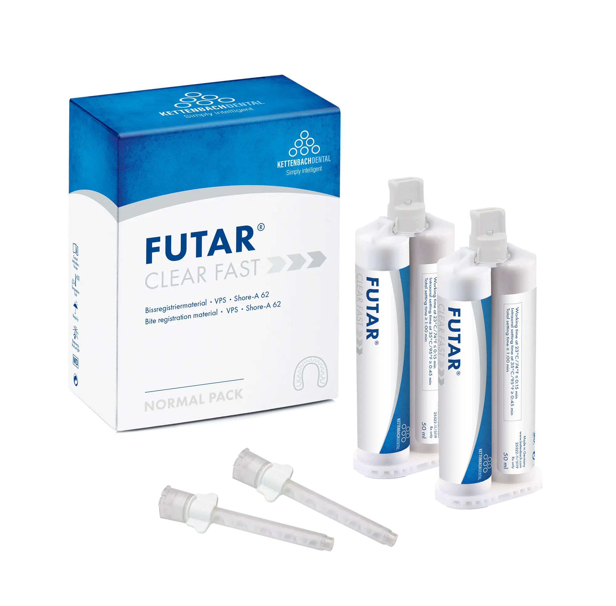 Futar Clear Fast normal Pack from Kettenbach